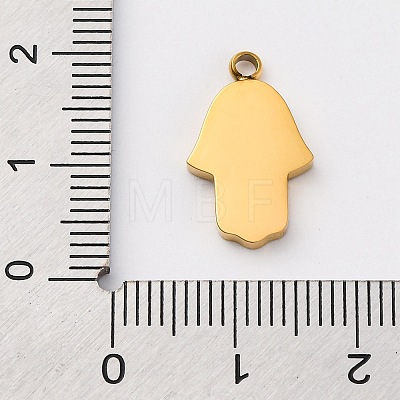 304 Stainless Steel Enamel Pendants STAS-M105-34G-01-1