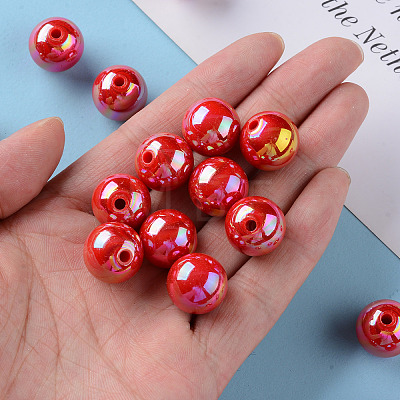 Opaque Acrylic Beads X-MACR-S370-D16mm-A14-1