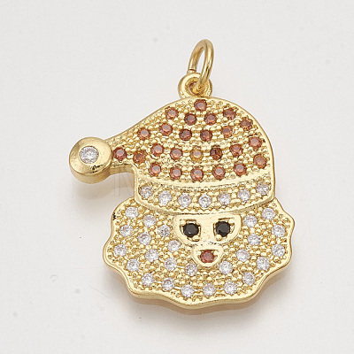 Brass Cubic Zirconia Pendants & Stud Earrings & Adjustable Rings Jewelry Sets SJEW-S043-04-1