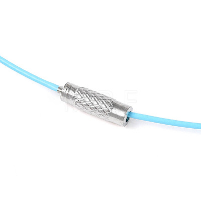Stainless Steel Wire Necklace Cord DIY Jewelry Making TWIR-R003-14-1