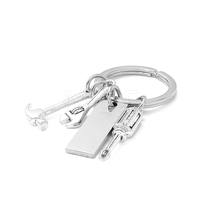 Father's Day Theme 201 Stainless Steel Keychain KEYC-A010-02-1