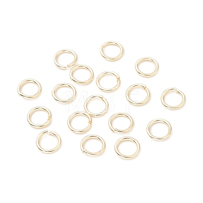 Brass Open Jump Rings KK-WH0060-01E-G-1
