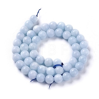 Natural Aquamarine Beads Strands G-F641-02-C-1