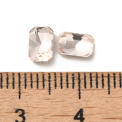 Glass Rhinestone Cabochons RGLA-P037-04A-D261-1