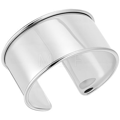 2Pcs Alloy Grooved Bangles FIND-BBC0005-34A-1
