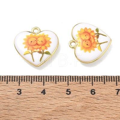 Printed Brass Pendants KK-CBAF9BC-02G-01-1