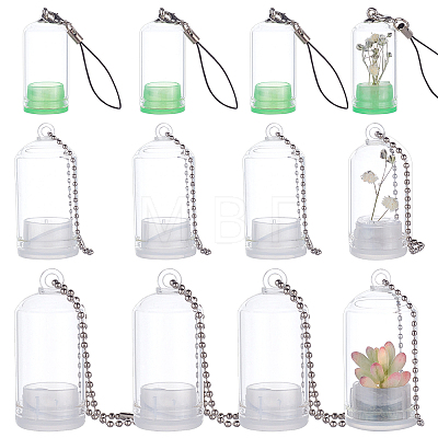 9 Sets 3 Style Glass Bottle CON-FH0001-46-1