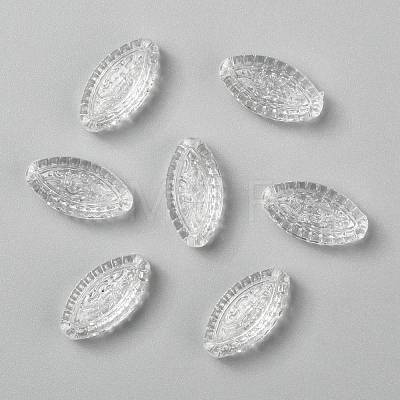 Transparent Acrylic Beads X-PL777-1