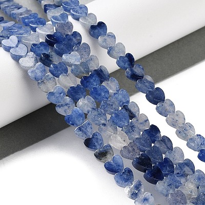 Natural Blue Aventurine Beads Strands G-M403-A33-02-1