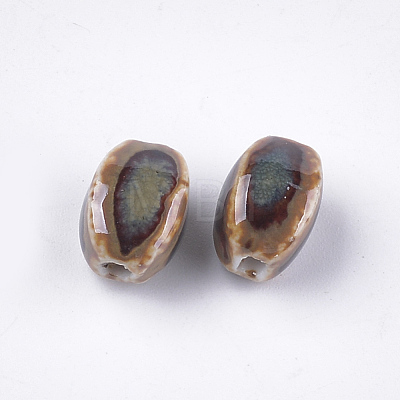 Handmade Porcelain Beads PORC-S498-07N-1