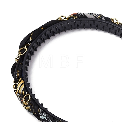 Polyester Hair Bands OHAR-B007-05B-1