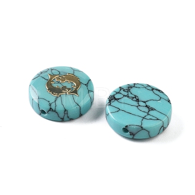 Synthetic Turquoise Beads G-F775-C07-1