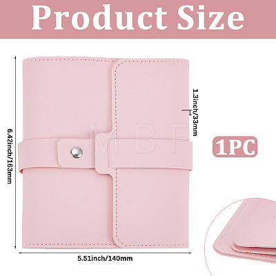 PU Leather Earring Storage Bags AJEW-SP0006-24C-1