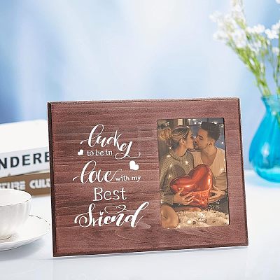 Olycraft MDF Photo Frames DJEW-OC0001-05F-1