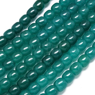 Natural Malaysia Jade Beads Strands G-B165-F06-10x10mm-1