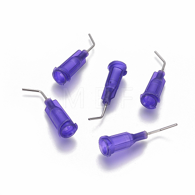 Plastic Fluid Precision Blunt Needle Dispense Tips TOOL-WH0080-04E-1