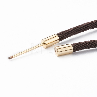 Braided Nylon Cord Bracelet Making MAK-A017-D01-03G-1