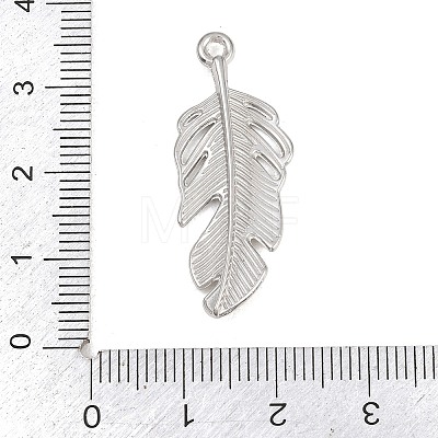 Hollow 304 Stainless Steel Pendants STAS-Z194-03P-02-1