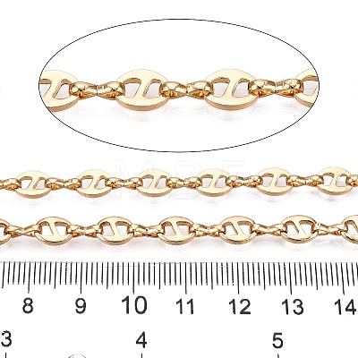 Iron Coffee Bean Link Chains CH-T005-10KCG-1