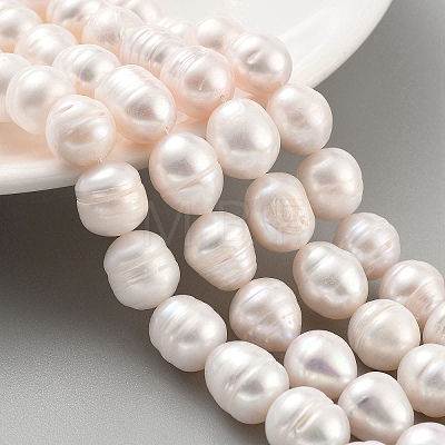 Natural Cultured Freshwater Pearl Beads Strands PEAR-P062-11A-1