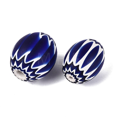 Handmade Millefiori Glass Barrel Beads LA-N002-18C-1