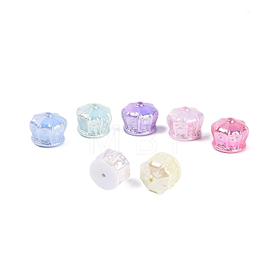 UV Plating Opaque Acrylic Beads OACR-N165-03-1