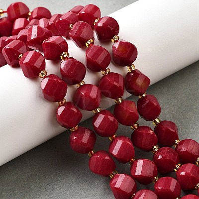 Natural Quartz Dyed Beads Strands G-U023-A02-07-1