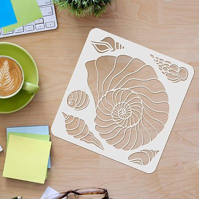 Plastic Reusable Drawing Painting Stencils Templates DIY-WH0172-498-1