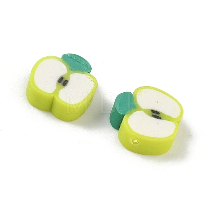 Fruit & Vegetable Theme Handmade Polymer Clay Beads CLAY-F006-02P-1