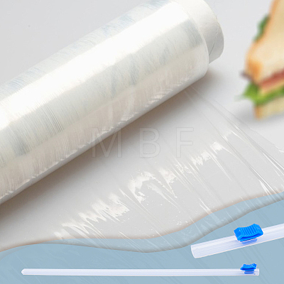 Plastic Reusable Cling Film Slide Cutter AJEW-WH0314-257A-1