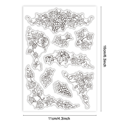 Custom PVC Plastic Clear Stamps DIY-WH0448-0492-1