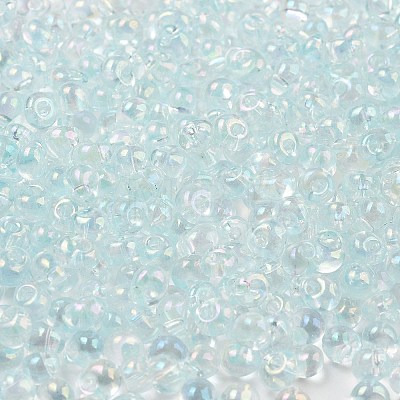 6/0 Inside Colours Glass Seed Beads SEED-A034-03J-1