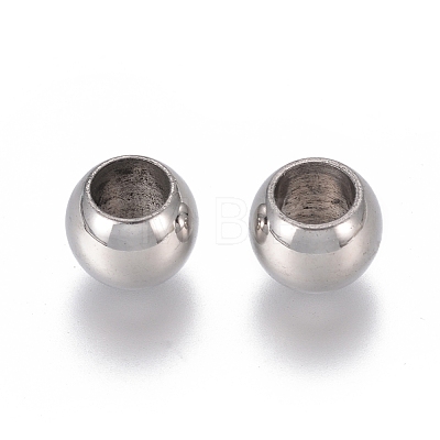 201 Stainless Steel Beads X-STAS-Q149-1