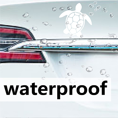 4Pcs 4 Styles PET Waterproof Self-adhesive Car Stickers DIY-WH0308-255J-1