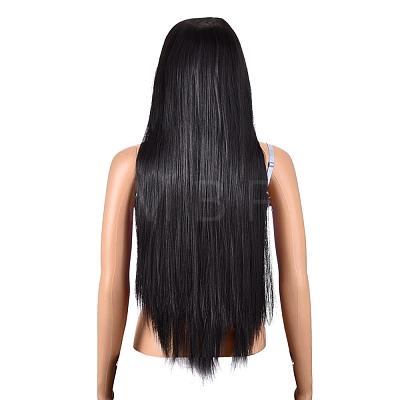 31.5 inch(80cm) Long Straight Cosplay Party Wigs OHAR-G008-08B-1