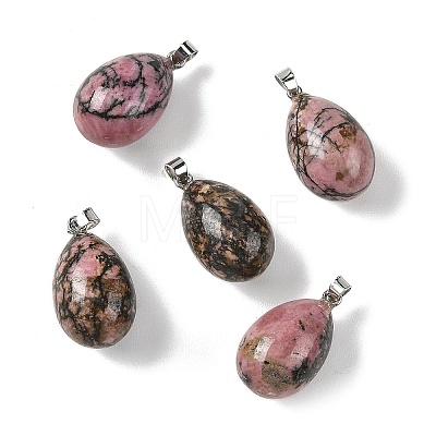 Natural Rhodonite Pendants GG-K002-08A-12-1