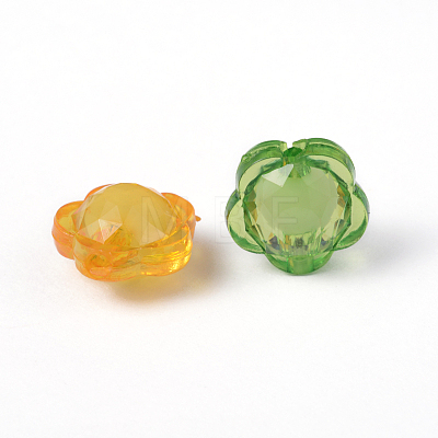 Transparent Acrylic Beads TACR-S104-M-1
