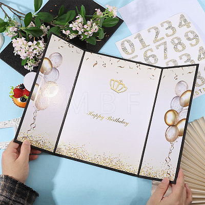 Paper Birthday Greeting Card AJEW-WH0410-284-1