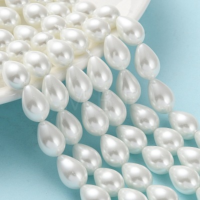 Glass Pearl teardrop X-HY-O001-A-02-1
