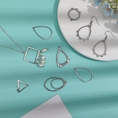 CHGCRAFT DIY Geometry Jewelry Making Finding Kit DIY-CA0005-99-1
