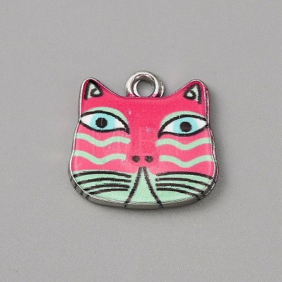 Alloy Enamel Pendants LS-ENAM-CJC0006-52B-1