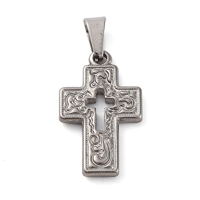 304 Stainless Steel Pendants STAS-P241-10P-1
