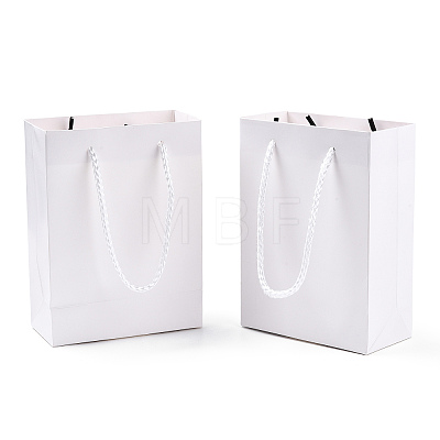Rectangle Cardboard Paper Bags X1-AJEW-E034-10-1