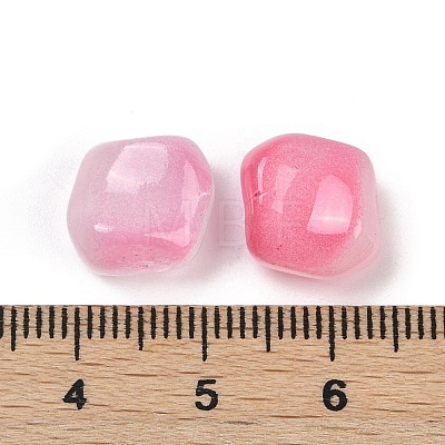 Transparent Glass Beads DGLA-E004-08M-1