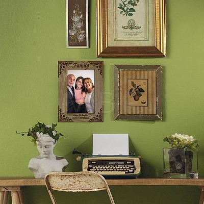 Natural Wood Photo Frames AJEW-WH0292-058-1