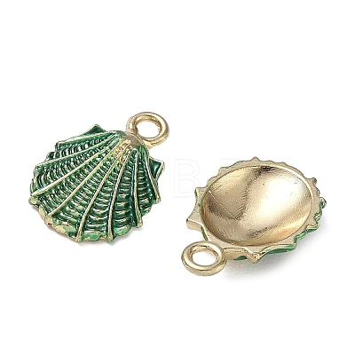 Spray Painted Alloy Pendants AL-CBAE84A-08B-1