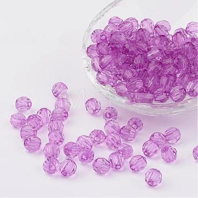 Transparent Acrylic Beads DB8mmC-06-1