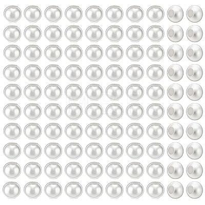100Pcs 925 Sterling Silver Beads STER-PH0005-19-1