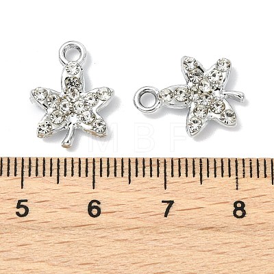 Alloy Crystal Rhinestone Pendants ALRI-T012-04C-P-1