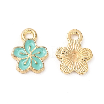 Alloy Enamel Charms ENAM-C005-34G-05-1